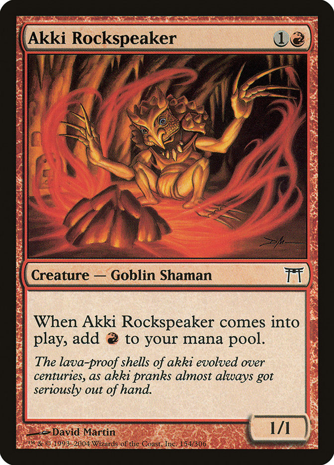 Akki Rockspeaker [Champions of Kamigawa] | Gamer Loot