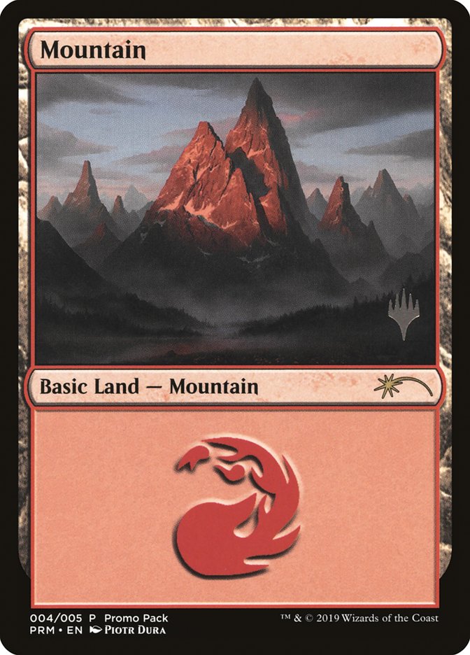 Mountain (4) [Promo Pack: Core Set 2020] | Gamer Loot