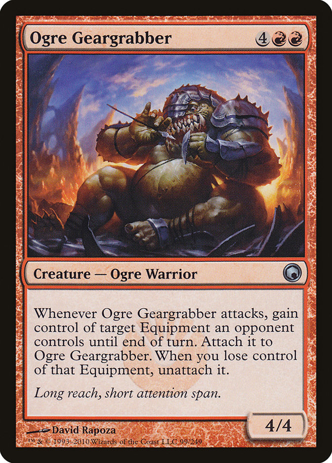 Ogre Geargrabber [Scars of Mirrodin] | Gamer Loot