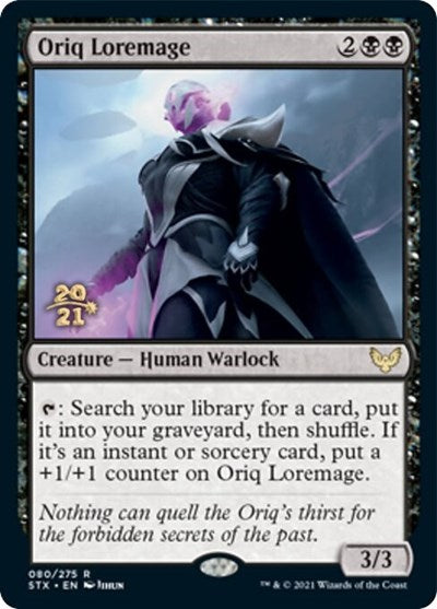 Oriq Loremage  [Strixhaven: School of Mages Prerelease Promos] | Gamer Loot