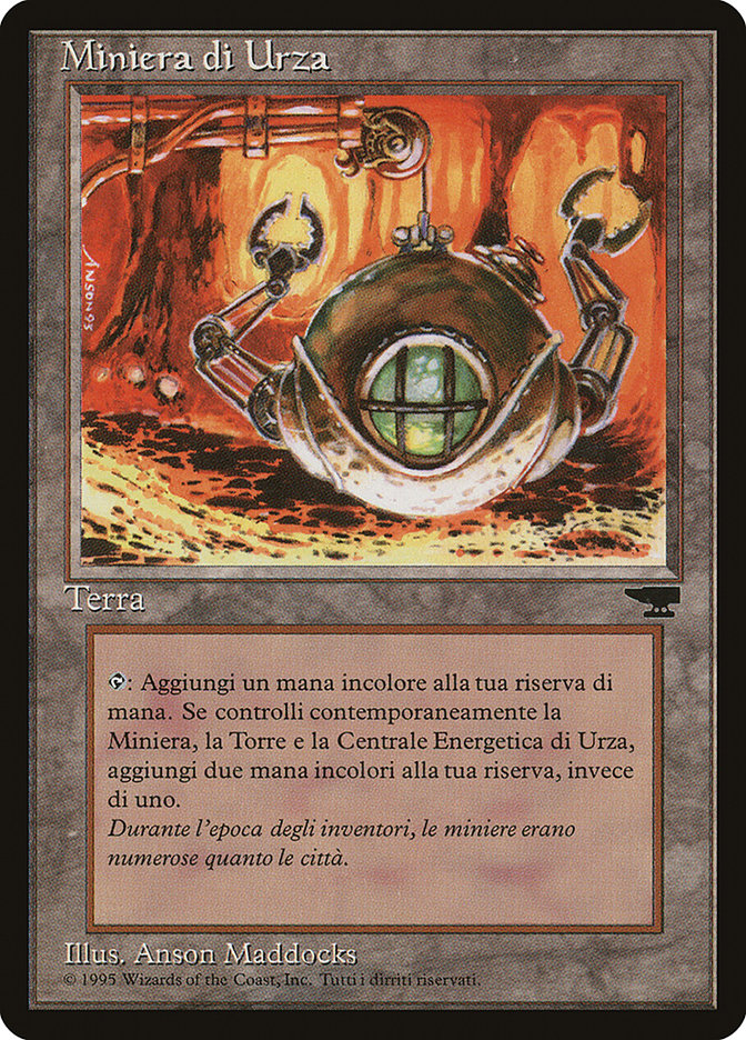 Urza's Mine (Mouth) (Italian) - "Miniera di Urza" [Rinascimento] | Gamer Loot