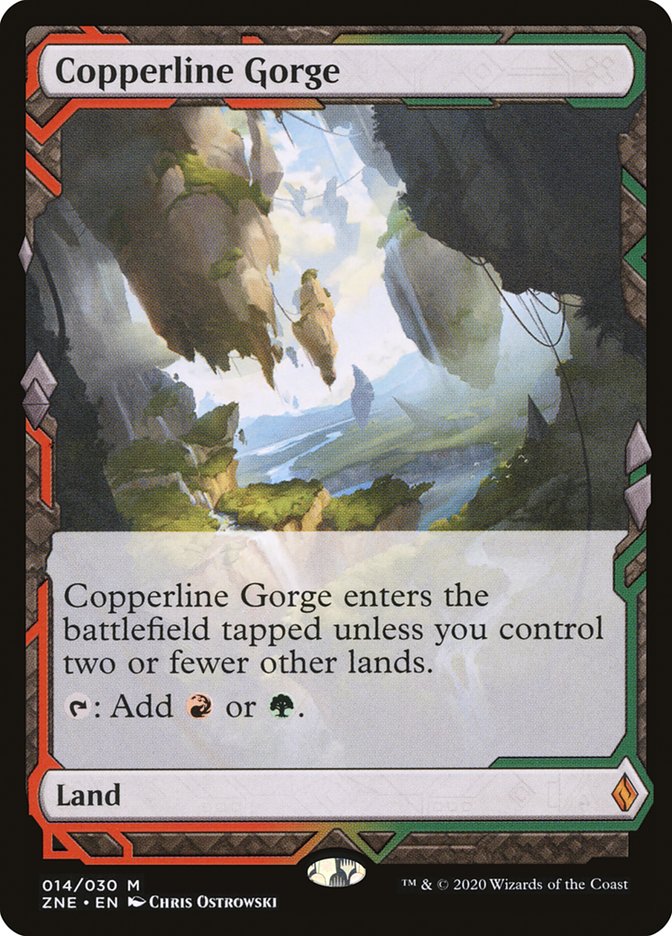 Copperline Gorge (Expeditions) [Zendikar Rising Expeditions] | Gamer Loot