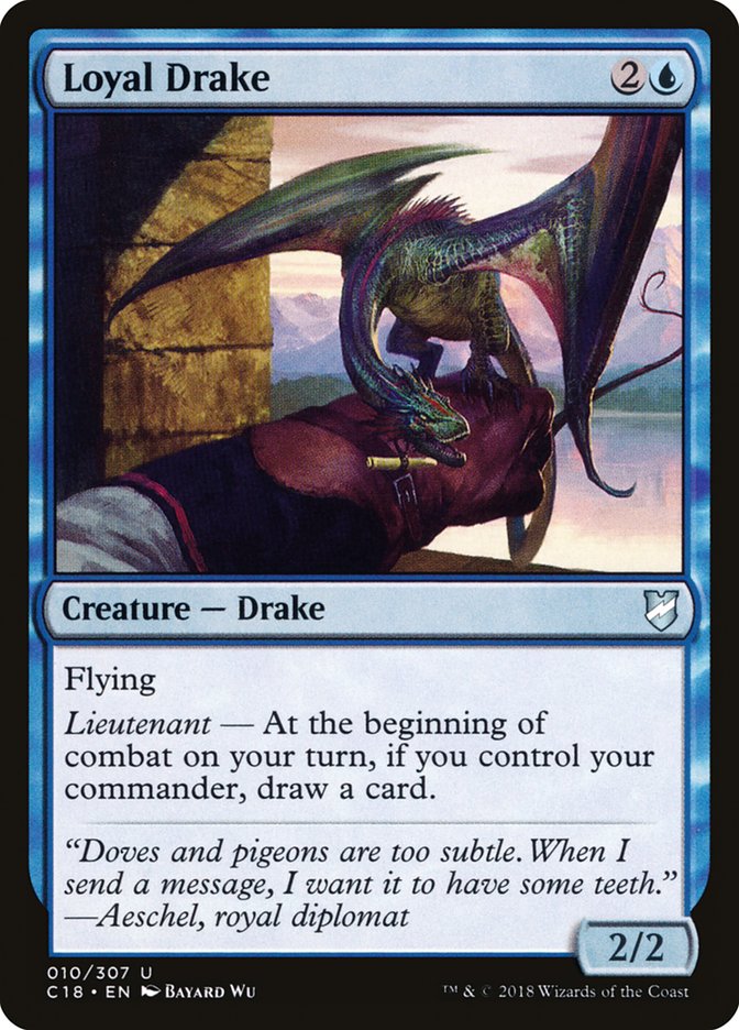 Loyal Drake [Commander 2018] | Gamer Loot