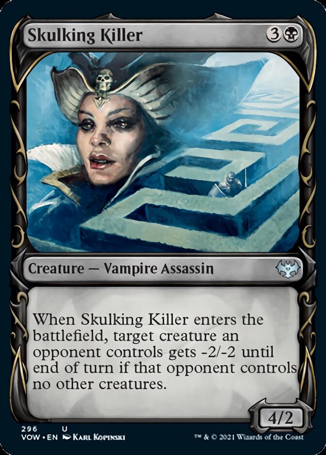 Skulking Killer (Showcase Fang Frame) [Innistrad: Crimson Vow] | Gamer Loot