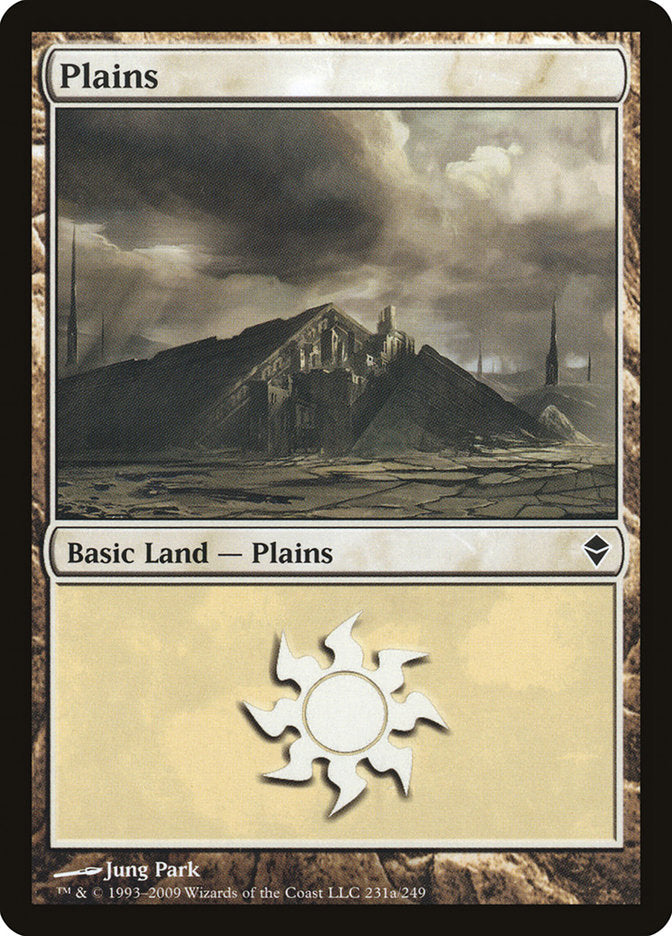 Plains (231a) [Zendikar] | Gamer Loot