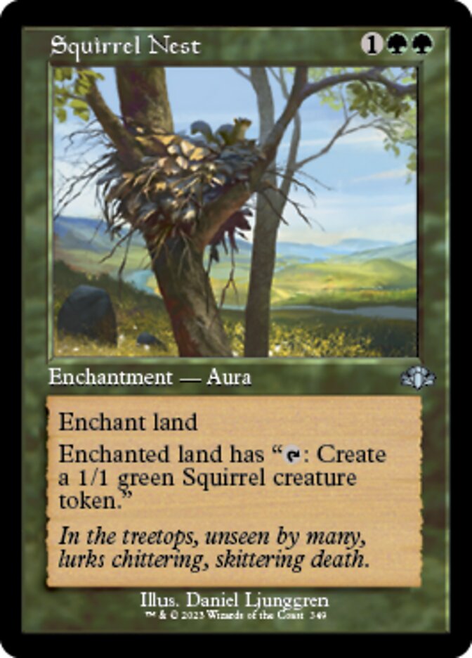 Squirrel Nest (Retro) [Dominaria Remastered] | Gamer Loot