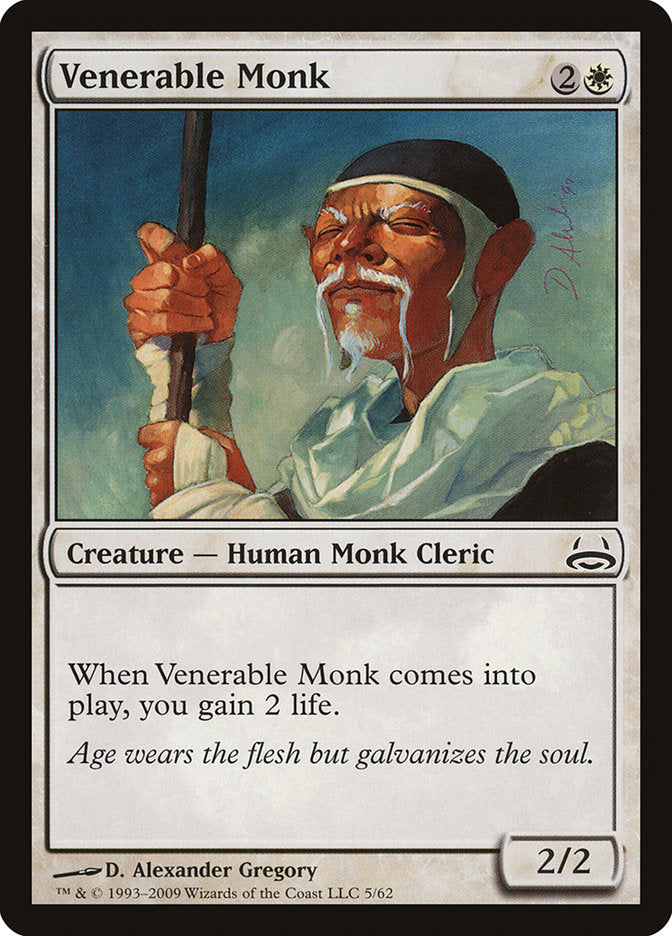 Venerable Monk [Duel Decks: Divine vs. Demonic] | Gamer Loot