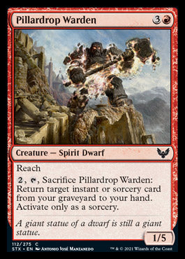 Pillardrop Warden [Strixhaven: School of Mages] | Gamer Loot