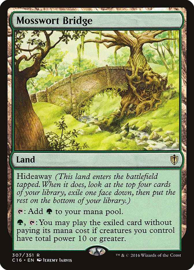 Mosswort Bridge [Commander 2016] | Gamer Loot