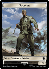 Copy // Soldier Double-Sided Token [Doctor Who Tokens] | Gamer Loot