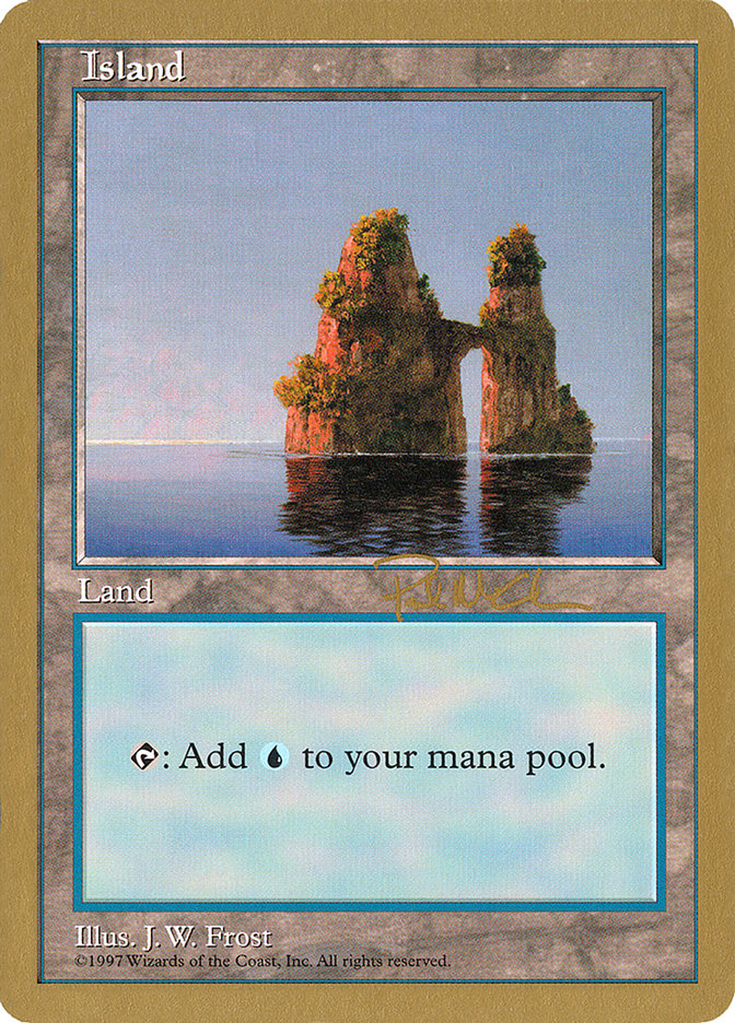 Island (pm436) (Paul McCabe) [World Championship Decks 1997] | Gamer Loot