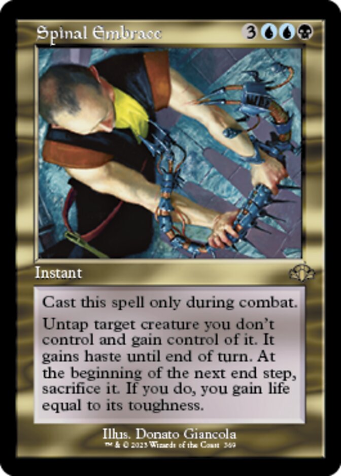 Spinal Embrace (Retro) [Dominaria Remastered] | Gamer Loot
