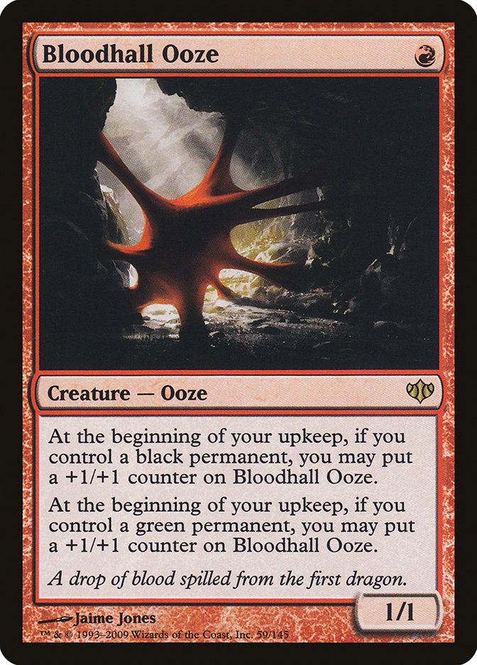 Bloodhall Ooze [Conflux] | Gamer Loot