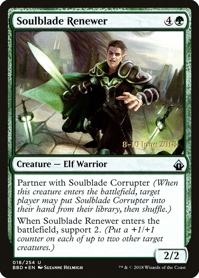 Soulblade Renewer  [Battlebond Prerelease Promos] | Gamer Loot