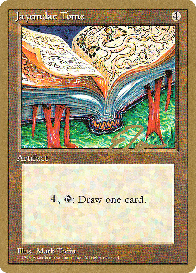 Jayemdae Tome (Eric Tam) [Pro Tour Collector Set] | Gamer Loot