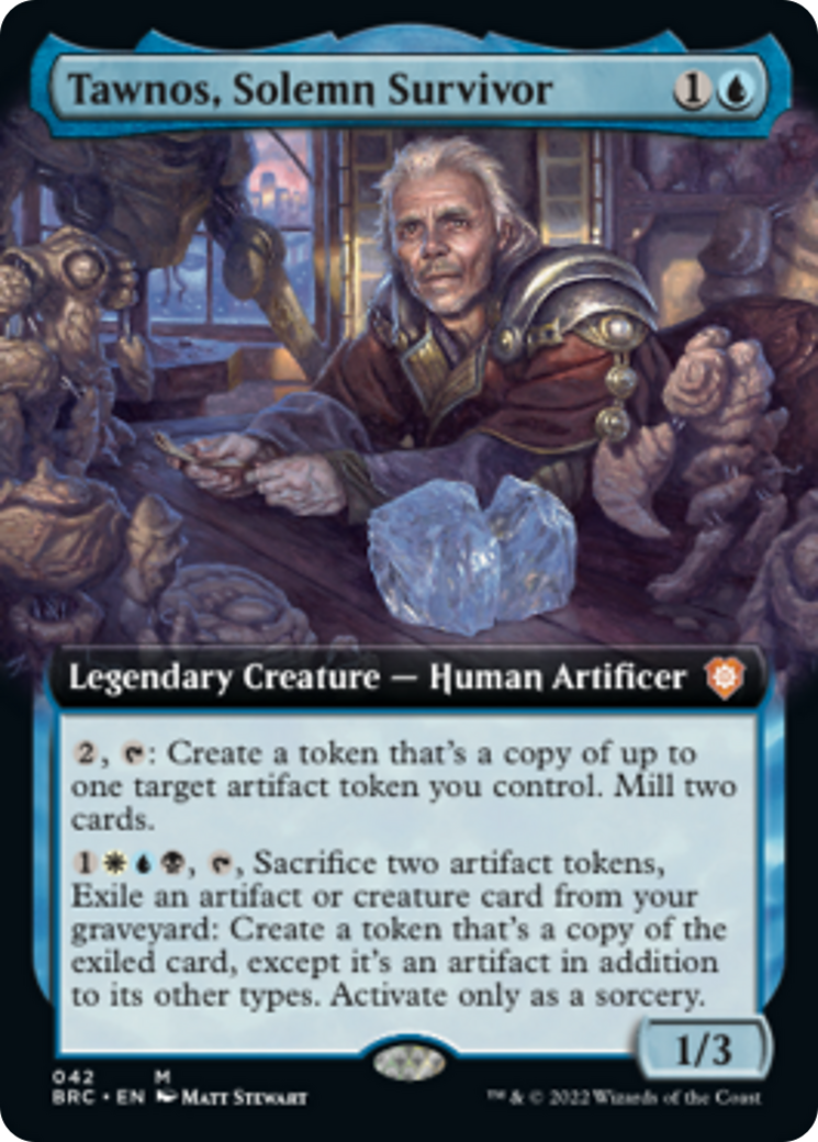 Tawnos, Solemn Survivor (Extended Art) [The Brothers' War Commander] | Gamer Loot