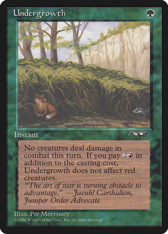 Undergrowth (Fox Art) [Alliances] | Gamer Loot