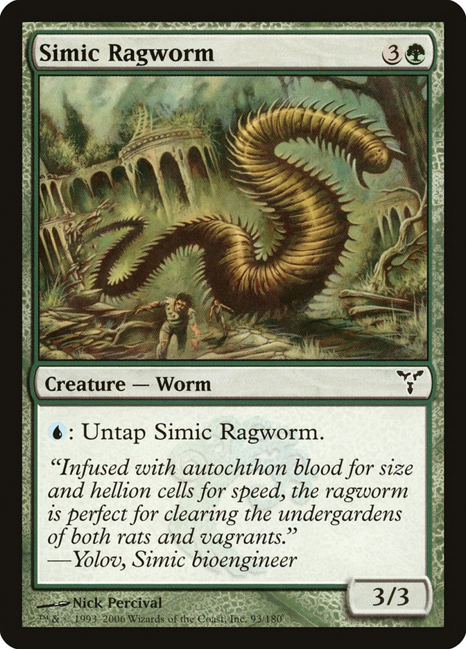 Simic Ragworm [Dissension] | Gamer Loot