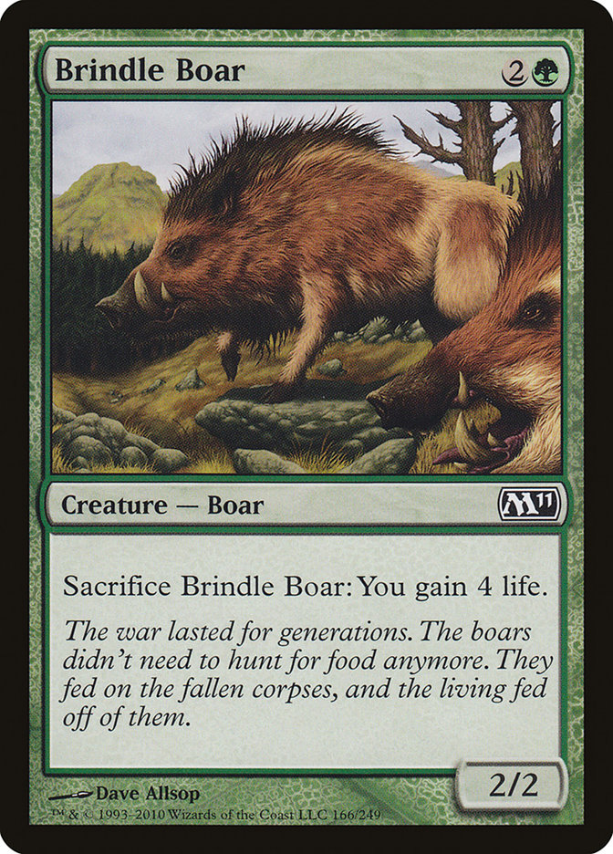 Brindle Boar [Magic 2011] | Gamer Loot