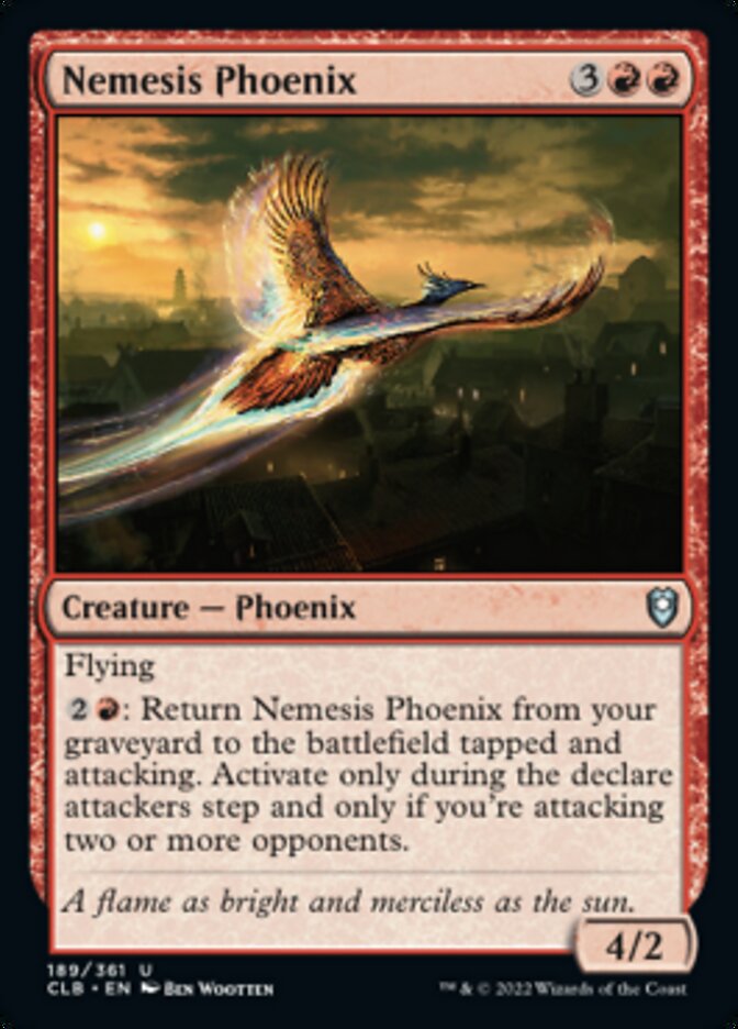 Nemesis Phoenix [Commander Legends: Battle for Baldur's Gate] | Gamer Loot