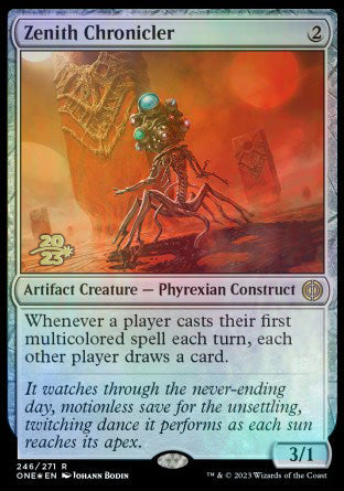 Zenith Chronicler [Phyrexia: All Will Be One Prerelease Promos] | Gamer Loot