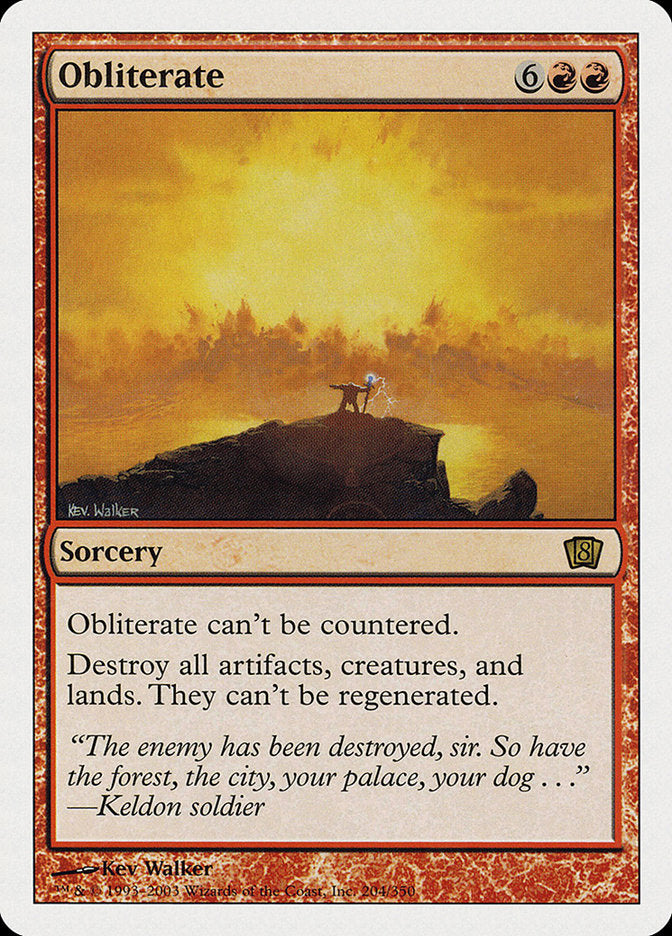 Obliterate [Eighth Edition] | Gamer Loot