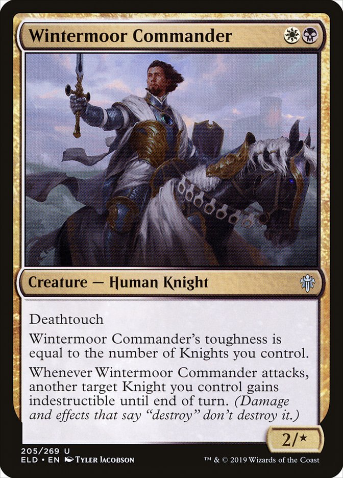 Wintermoor Commander [Throne of Eldraine] | Gamer Loot