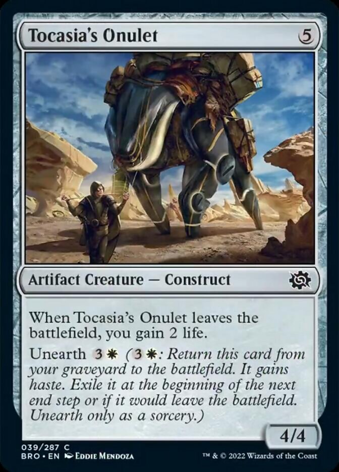 Tocasia's Onulet [The Brothers' War] | Gamer Loot