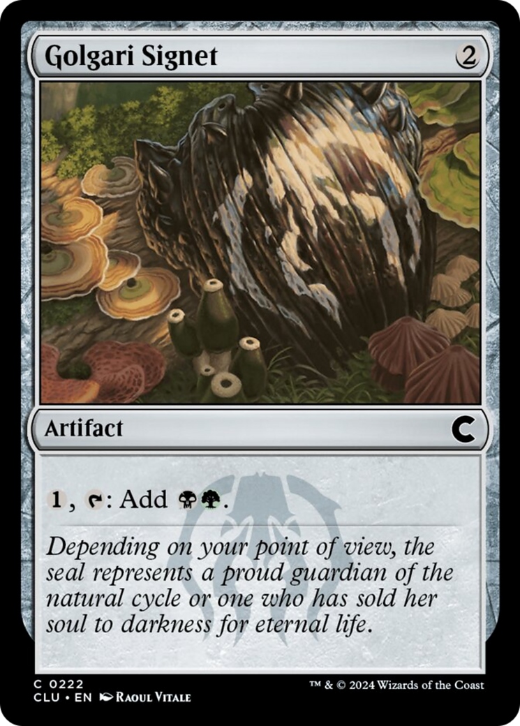 Golgari Signet [Ravnica: Clue Edition] | Gamer Loot