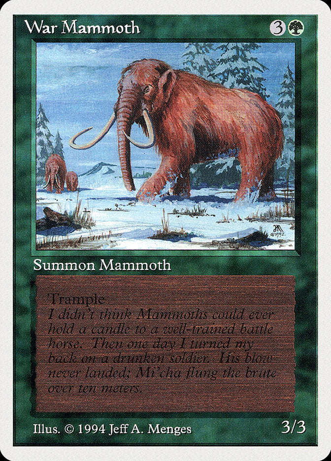 War Mammoth [Summer Magic / Edgar] | Gamer Loot