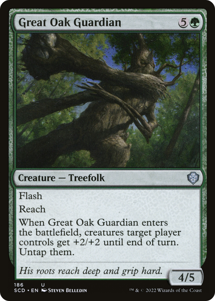 Great Oak Guardian [Starter Commander Decks] | Gamer Loot