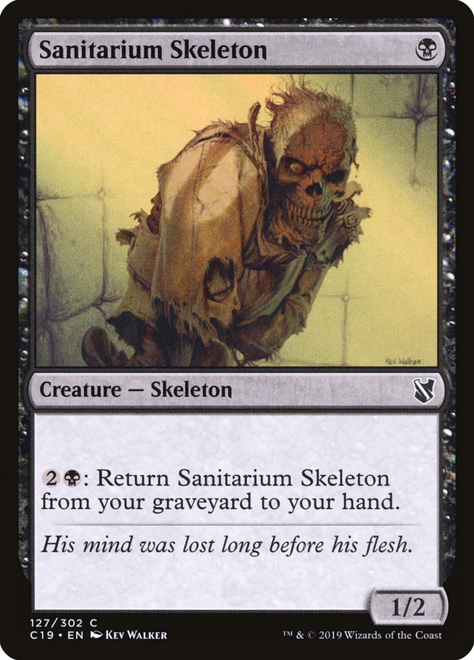 Sanitarium Skeleton [Commander 2019] | Gamer Loot