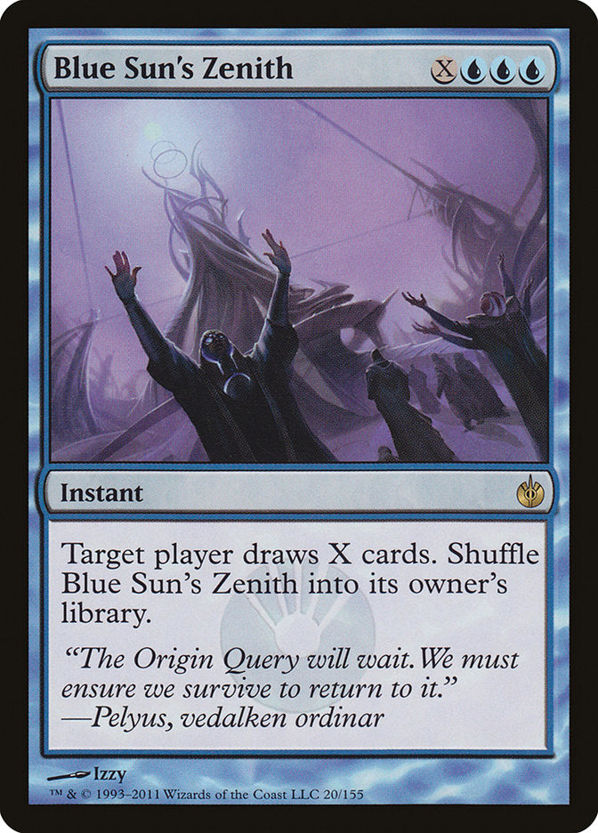 Blue Sun's Zenith [Mirrodin Besieged] | Gamer Loot