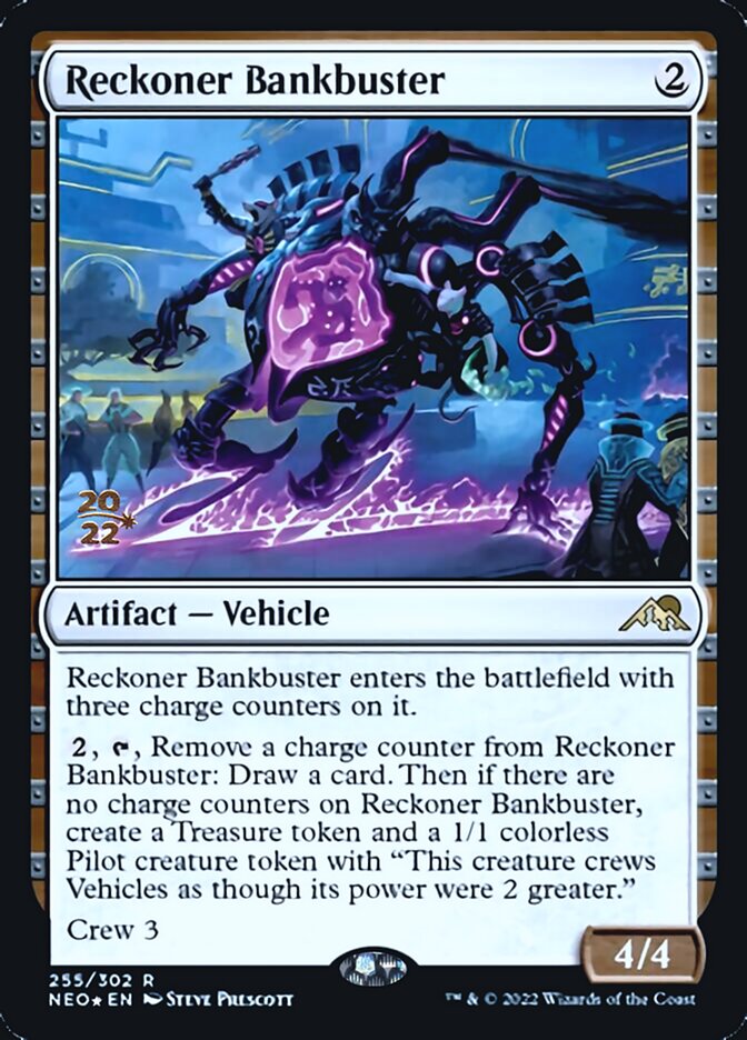 Reckoner Bankbuster [Kamigawa: Neon Dynasty Prerelease Promos] | Gamer Loot