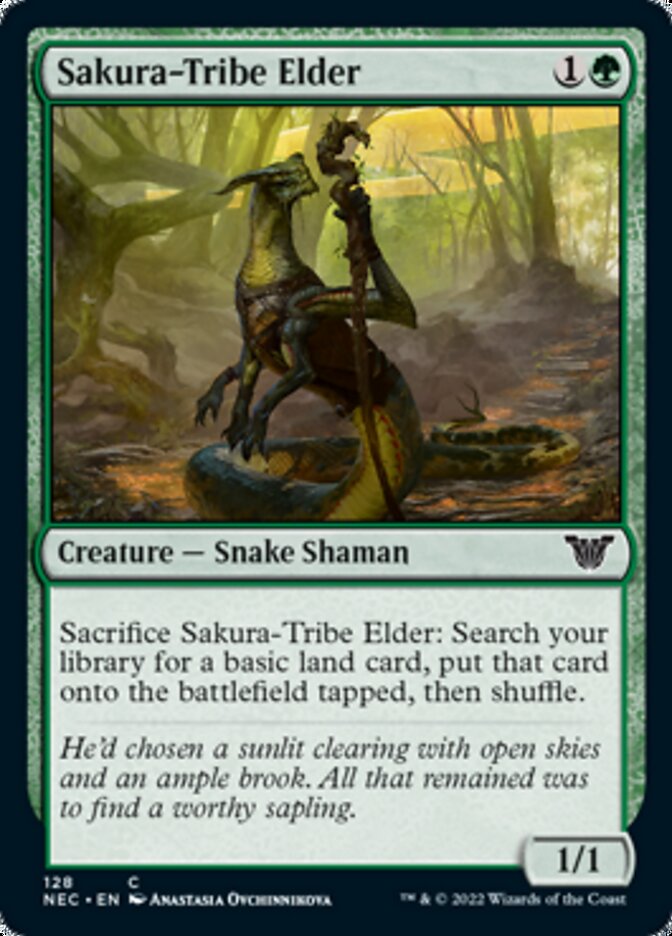 Sakura-Tribe Elder [Kamigawa: Neon Dynasty Commander] | Gamer Loot