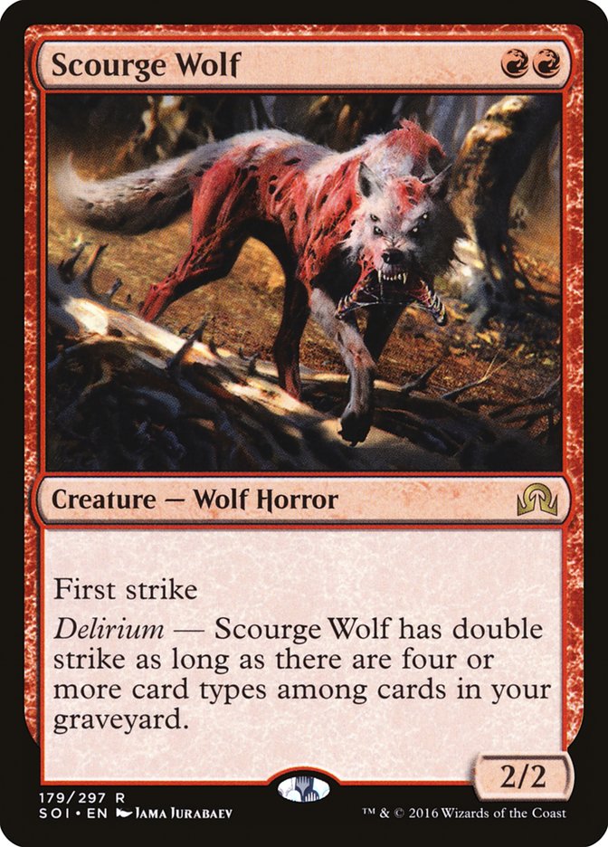 Scourge Wolf [Shadows over Innistrad] | Gamer Loot