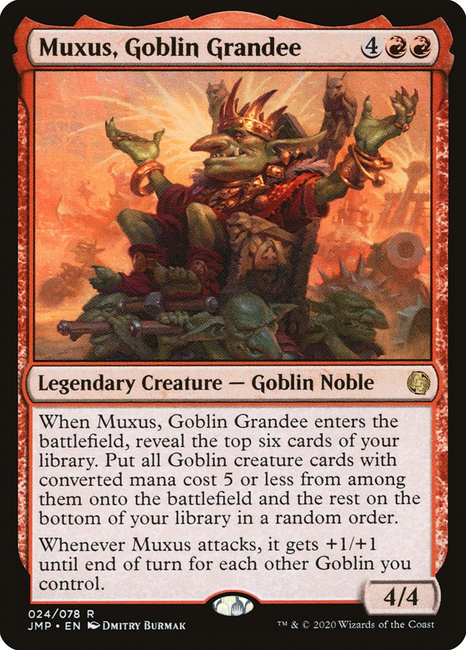 Muxus, Goblin Grandee [Jumpstart] | Gamer Loot