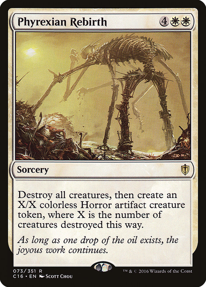 Phyrexian Rebirth [Commander 2016] | Gamer Loot