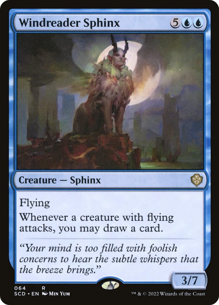 Windreader Sphinx [Starter Commander Decks] | Gamer Loot