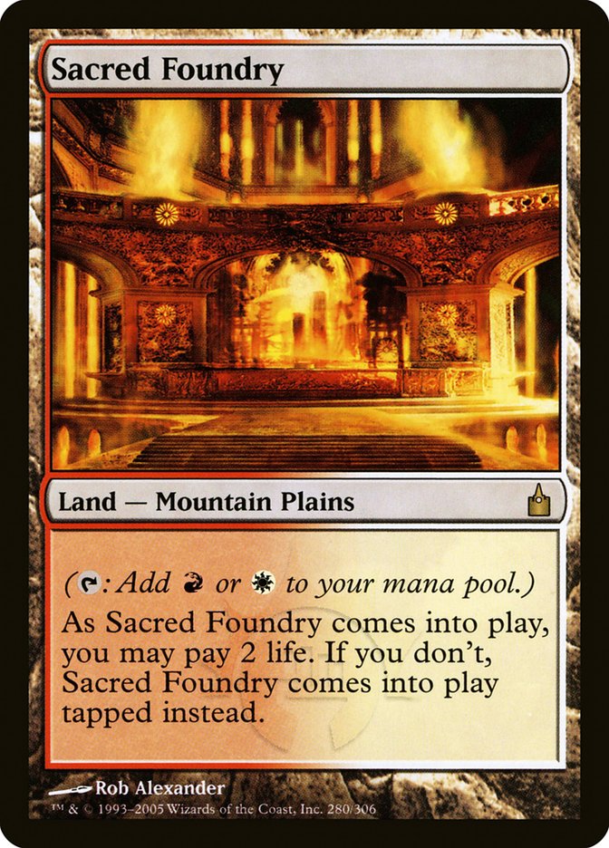 Sacred Foundry [Ravnica: City of Guilds] | Gamer Loot