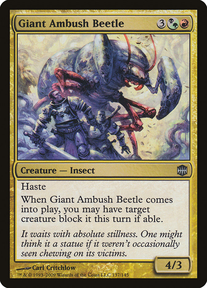 Giant Ambush Beetle [Alara Reborn] | Gamer Loot