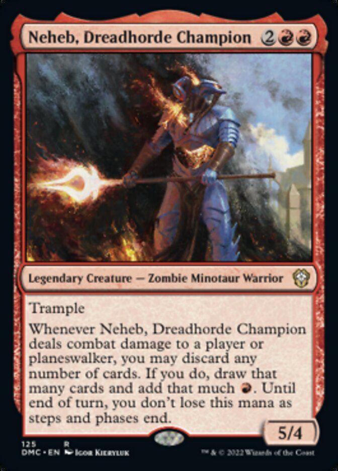 Neheb, Dreadhorde Champion [Dominaria United Commander] | Gamer Loot