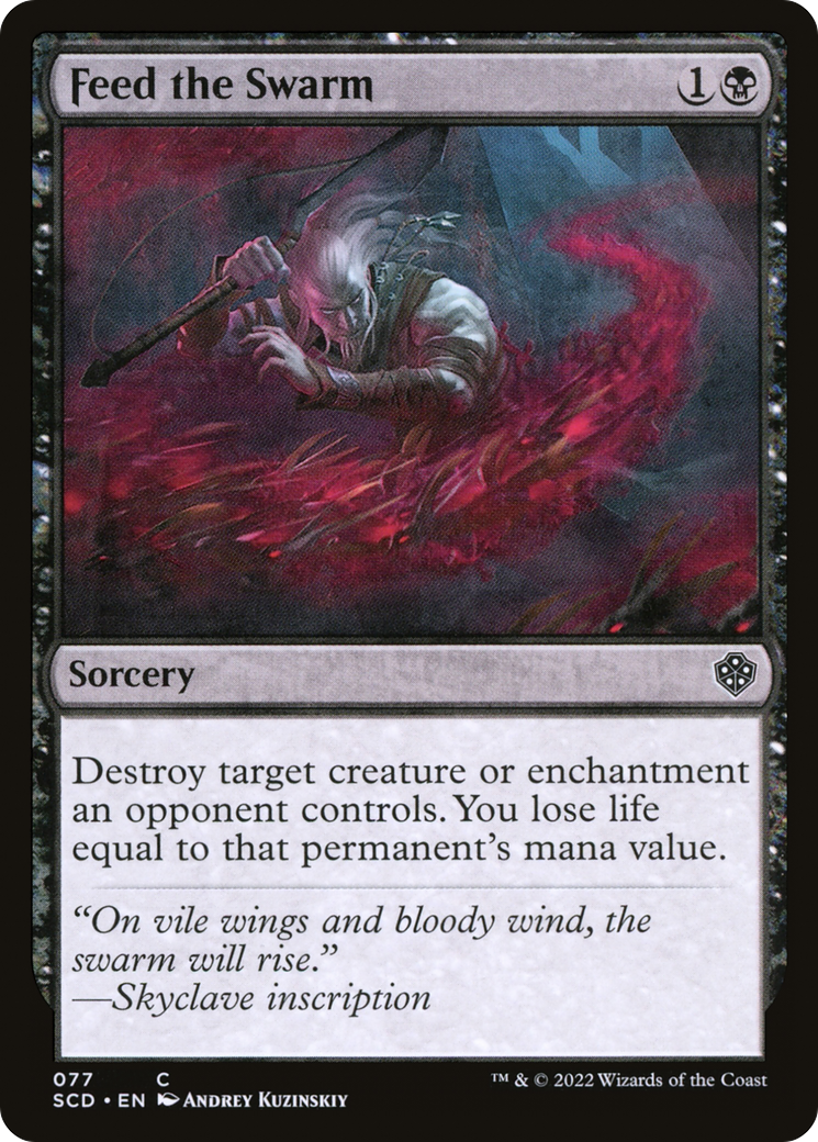 Feed the Swarm [Starter Commander Decks] | Gamer Loot