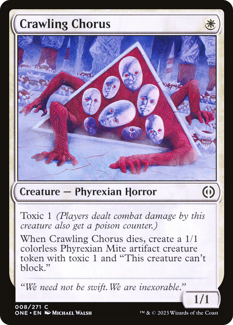 Crawling Chorus [Phyrexia: All Will Be One] | Gamer Loot