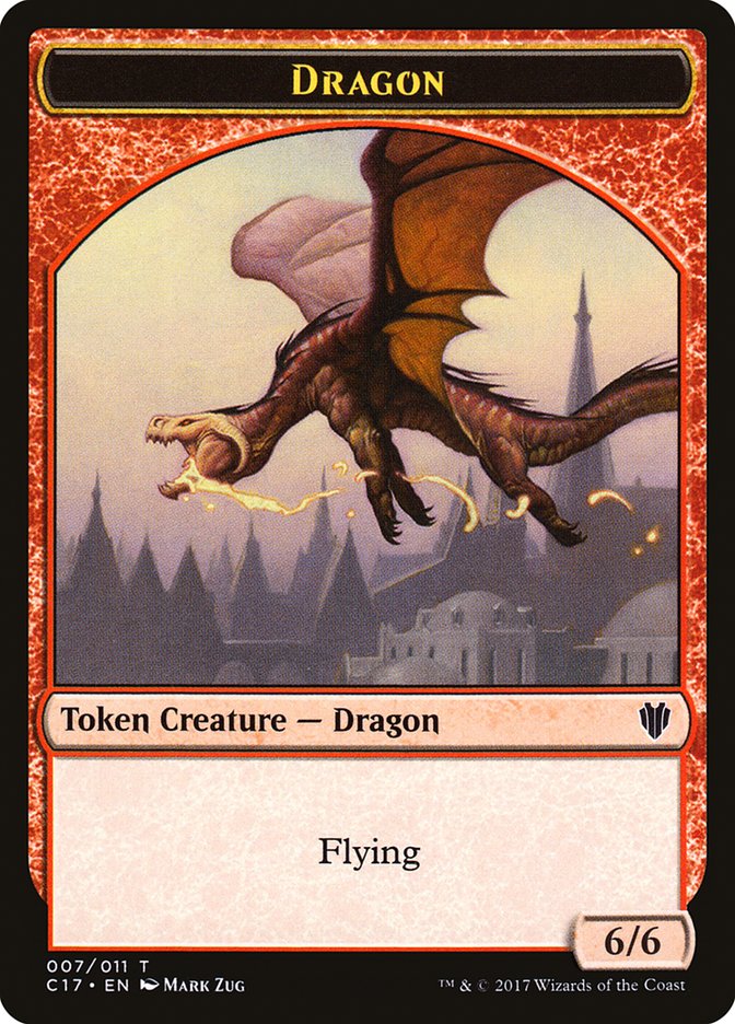 Dragon Token (007/011) [Commander 2017 Tokens] | Gamer Loot