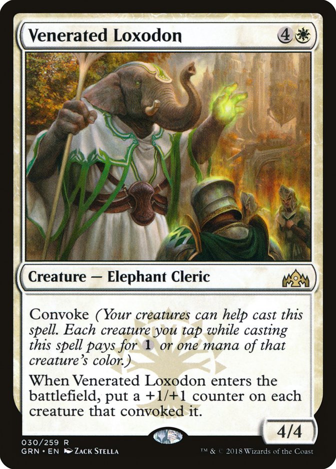 Venerated Loxodon [Guilds of Ravnica] | Gamer Loot