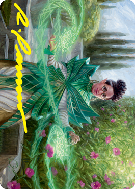 Kianne, Dean of Substance Art Card (Gold-Stamped Signature) [Strixhaven: School of Mages Art Series] | Gamer Loot