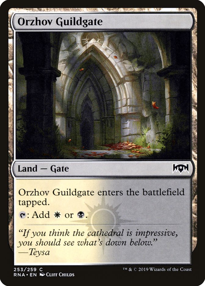 Orzhov Guildgate (253/259) [Ravnica Allegiance] | Gamer Loot