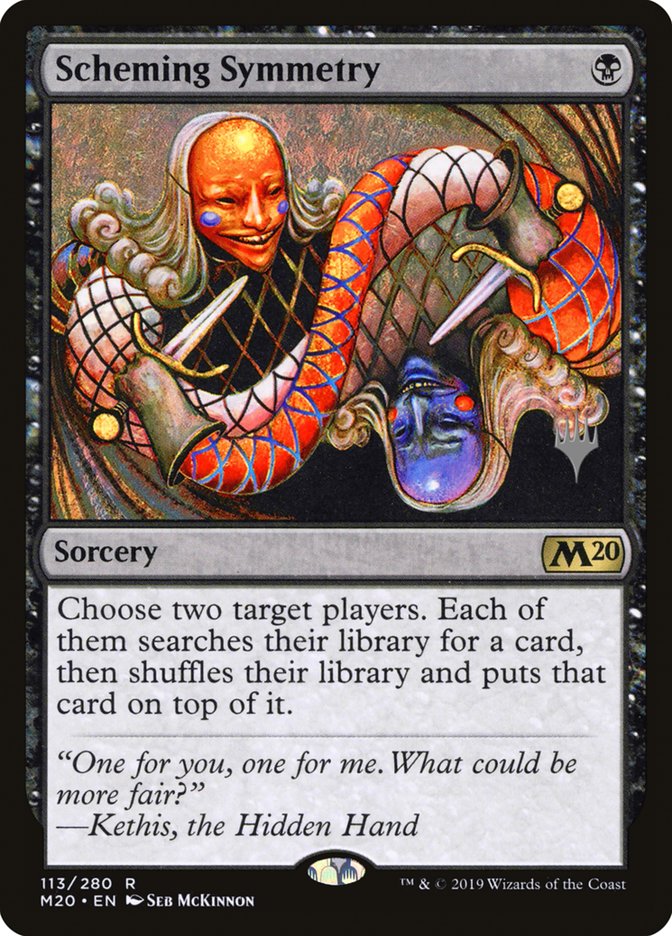 Scheming Symmetry (Promo Pack) [Core Set 2020 Promos] | Gamer Loot