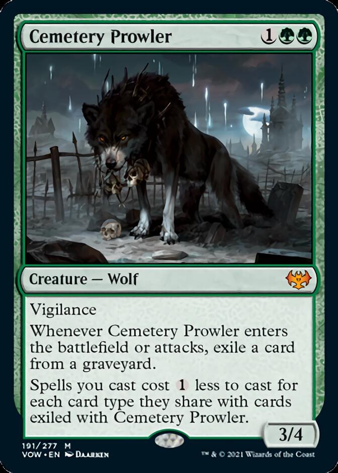 Cemetery Prowler [Innistrad: Crimson Vow] | Gamer Loot
